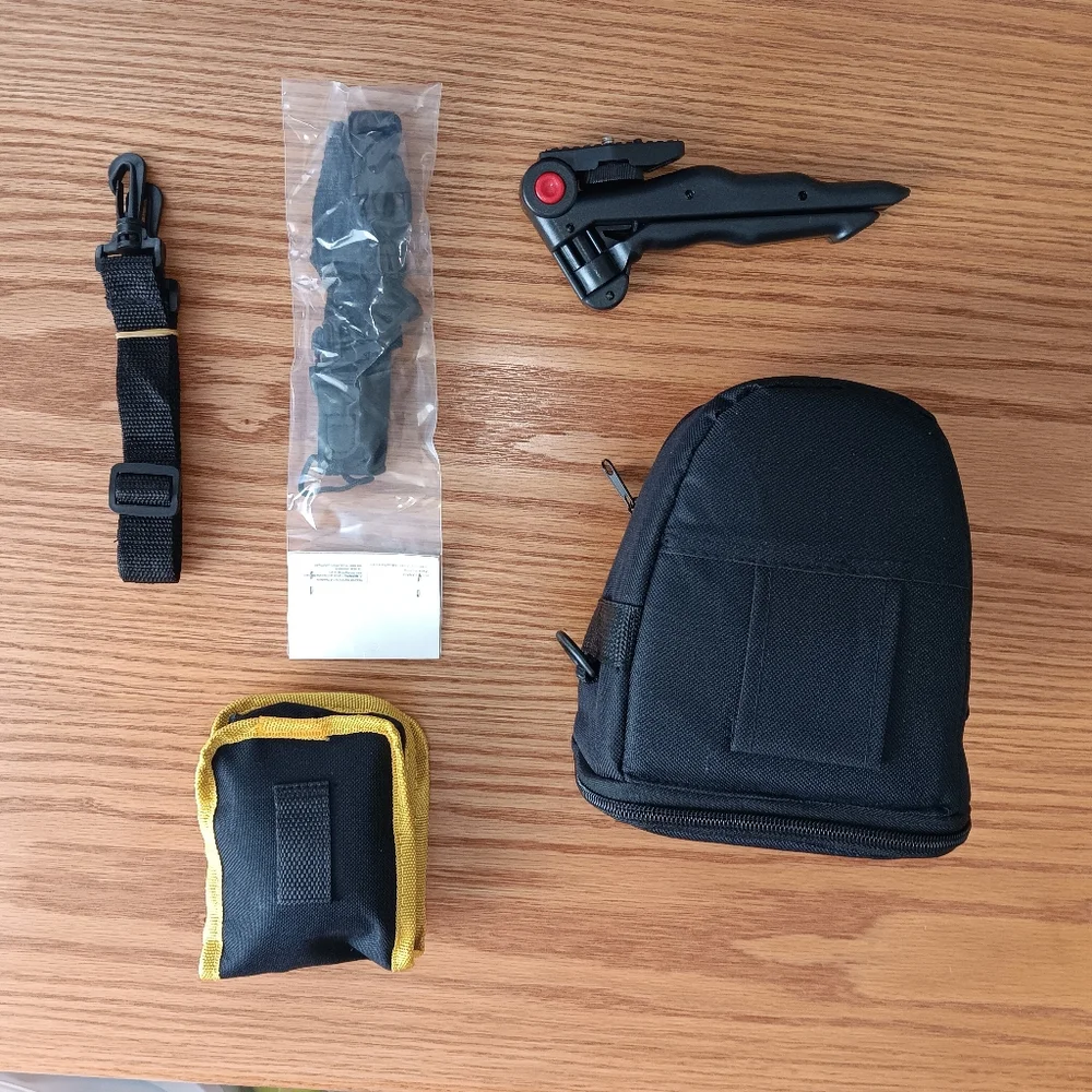 Camera Bag and Accessory Set. New.